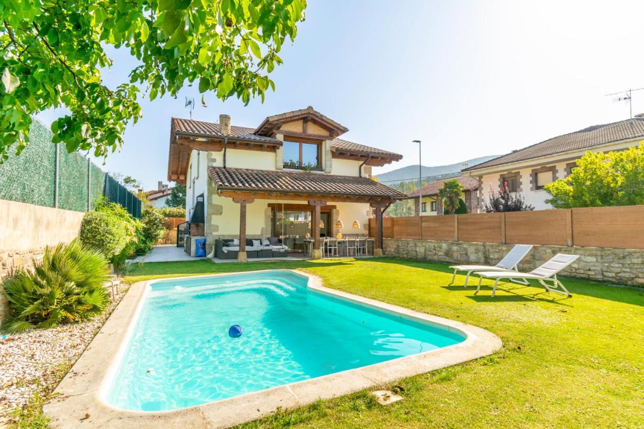 Casa Patxi, Espectacular Casa Rural Proxima A Pamplona Larrasoana Exterior foto